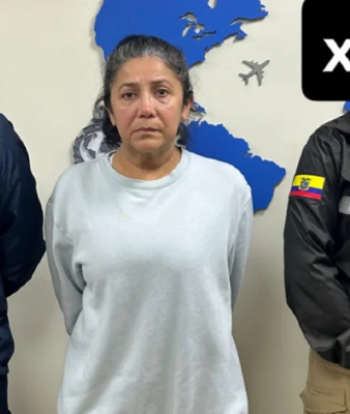 Deportan a Gina Zambrano a Ecuador