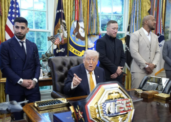 UFC llega a la Casa Blanca con Ilia Topuria al frente