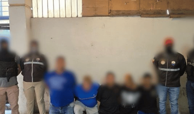Caen cinco presuntos integrantes de “Los Águilas” tras operativo