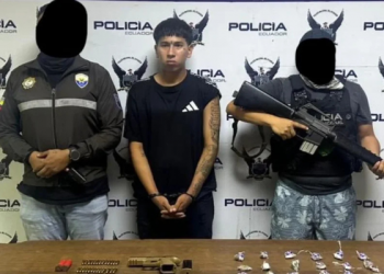 Alias El Chino cae en el sur de Guayaquil durante operativo policial