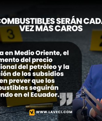 COMBUSTIBLES SERÁN CADA VEZ MÁS CAROS