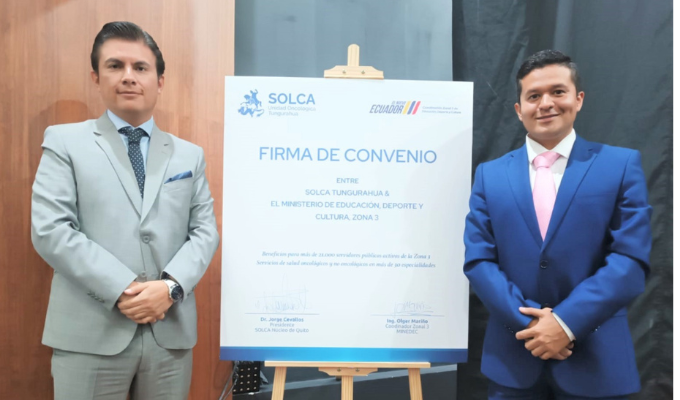 Zona 3 fortalece el bienestar oncológico en el sector educativo