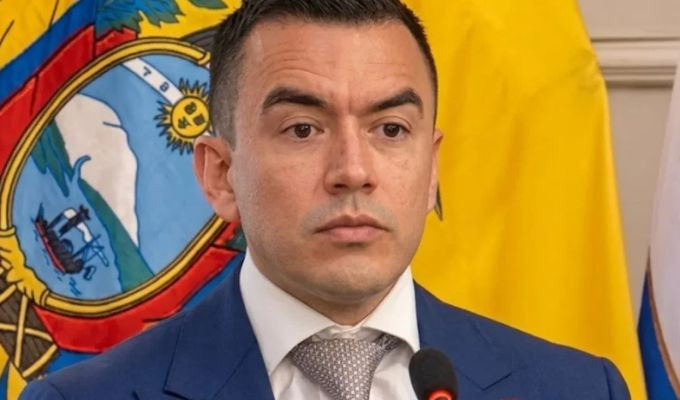 Noboa llega a la OEA con una dura alerta: “El enemigo está cerca”