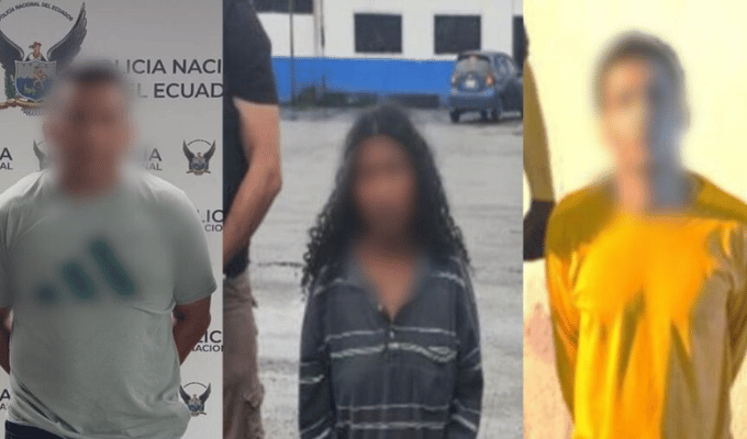 Capturan a tres presuntos implicados en secuestro extorsivo