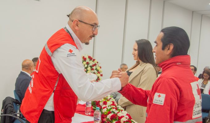 Cruz Roja Ambato vivió una jornada especial por su día