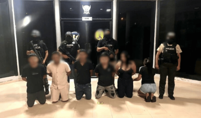 Golpe a presunta red de extorsión en Sucumbíos
