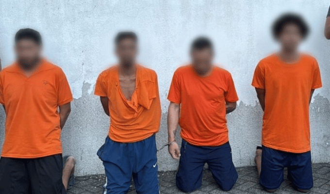 Golpe a la extorsión en Guayaquil: capturan a cuatro sospechosos