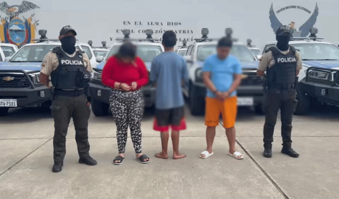 Caen tres presuntos implicados por caso de explosivos en Machala