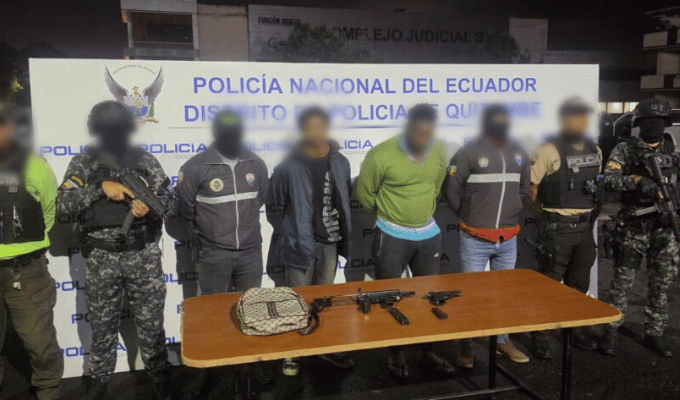 Operativo “Apolo 26” deja 36 aprehendidos y detenidos en Quito