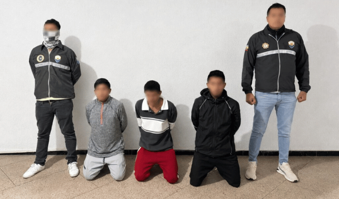 Tres aprehendidos por presunta participación en una muerte violenta