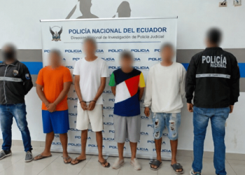 Golpe policial en Nueva Prosperina: cuatro aprehendidos tras operativo