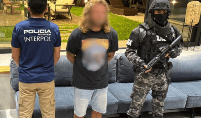 Capturan en Santa Elena a extranjero buscado por INTERPOL