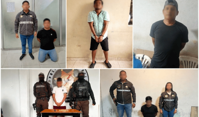Madrugada caliente en Guayas: operativo policial dejó detenidos