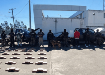 Policía decomisó 141 kilos de cocaína en Carchi