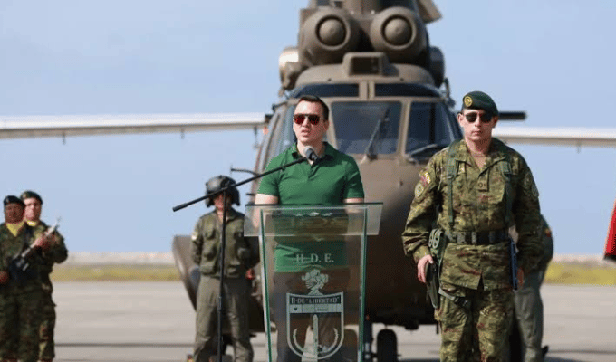 Decreto de Noboa: Indultos para civiles en el conflicto armado interno
