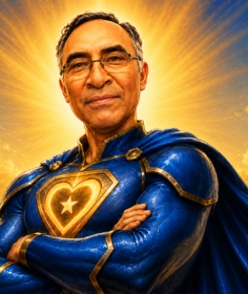 Papá, mi superhéroe