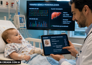 El bebé que recibió una terapia hecha para su propio ADN.