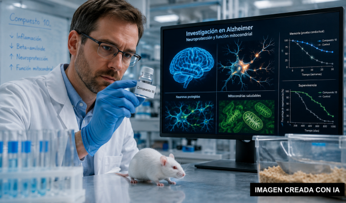 ETH Zurich sacude la búsqueda contra el Alzheimer con el Compuesto 10