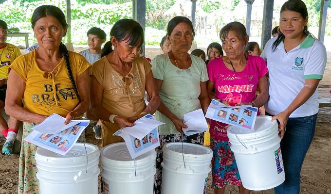 REDNI lleva agua segura a Taisha para cuidar a la niñez amazónica