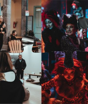 Nuna Humanista encendió junio en Ambato con Cats, lectura, arte y cine
