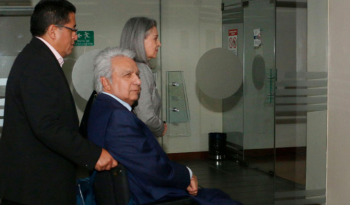 Fiscalía pide 6 años y 6 meses de cárcel para Lenín Moreno