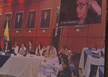 Inés Manzano comparece por pantalla y su defensa responde a Asamblea