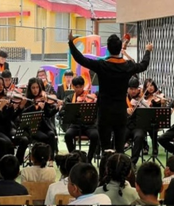 Orquesta Sinfónica Juvenil Arcoral fortalece su formación