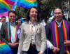 Amable Chaluis oficializa su candidatura a la Prefectura de Tungurahua