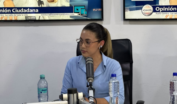 Karen Cornejo pone sobre la mesa una represa de $50M para Tungurahua