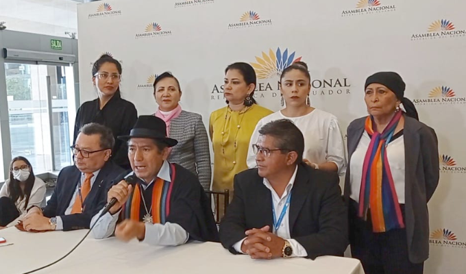 Pachakutik quiere la Presidencia de la Asamblea