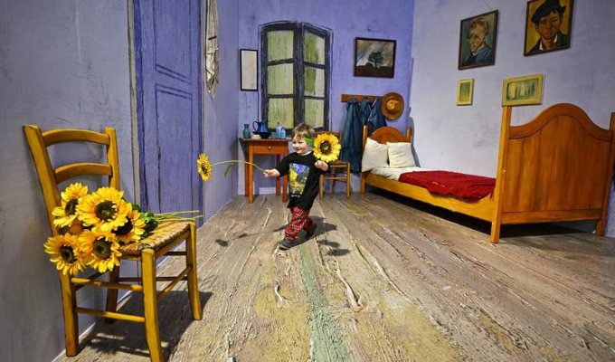 ¡Sorpresa! Bebés y adultos comparten gusto por Van Gogh