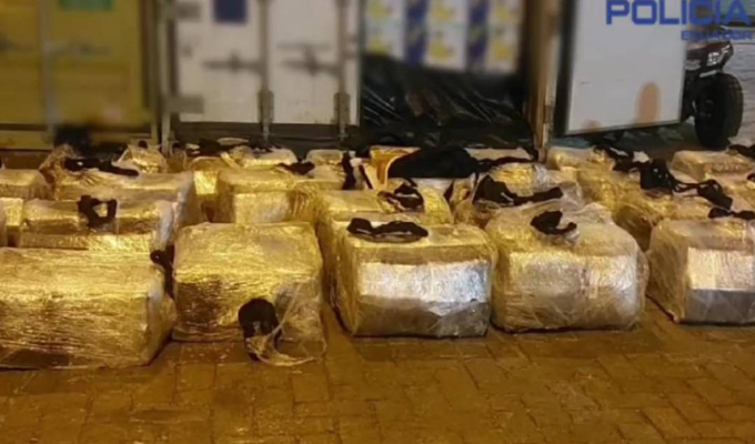 ¡Alarmante! 1.2 toneladas de droga escondida en bananos