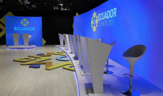 ¿Quién ganará? Debate Noboa vs. González promete sorpresas el 1 oct.