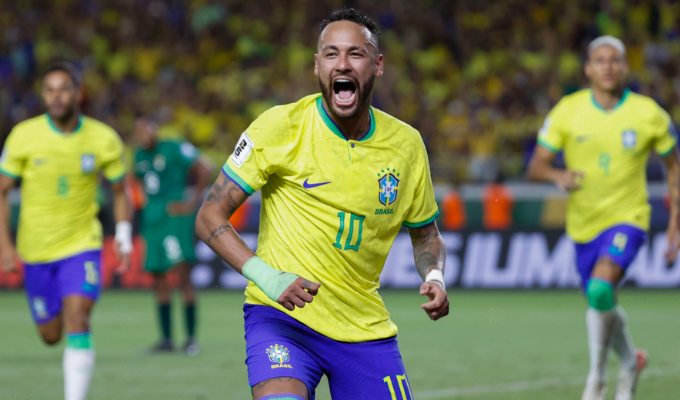 ¡La ‘canarinha’ deslumbra! Goleada en inicio de Eliminatoria
