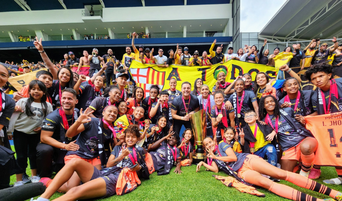 ⚽ ¡Con goleada! Barcelona SC se corona en la Súperliga Femenina 🎉