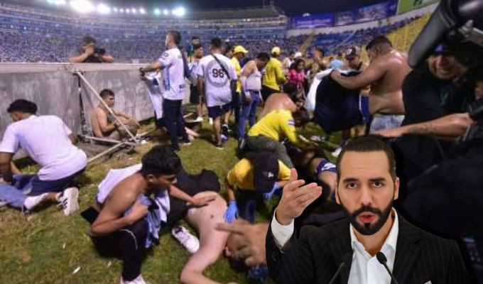 Estampida en estadio salvadoreño deja al menos 12 fallecidos