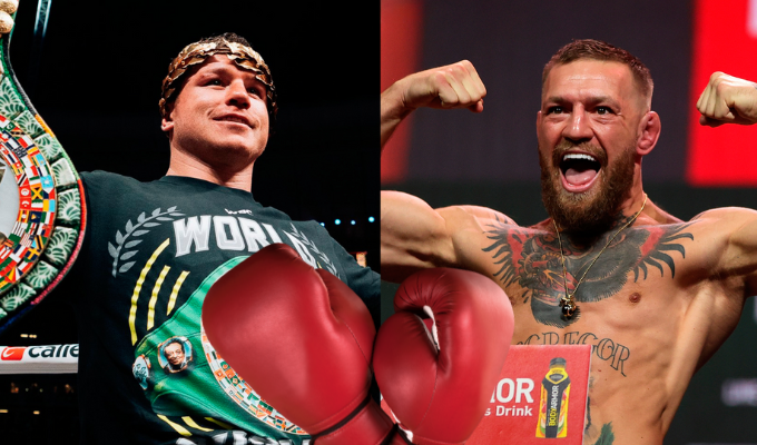 McGregor desafía a 'Canelo' Álvarez: "Sería fácil, está a la baja"