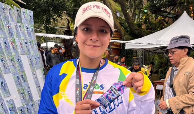 💨 'Karito' Pepe: ¡De Huambaló a campeona nacional de Down Hill!