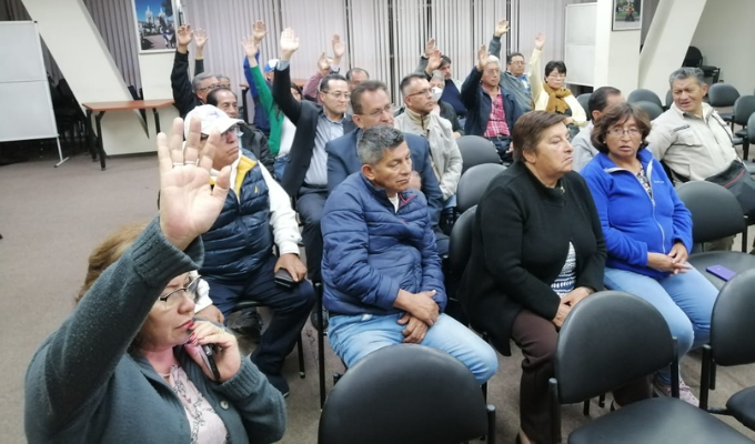 Asamblea Barrial: Juntos por un Tungurahua más próspero y seguro.