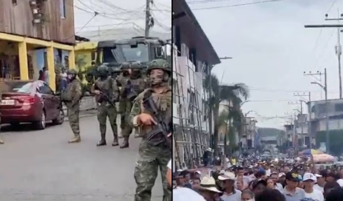 Entierro masivo para líder de "Los Fatales" y su hija en Mocache
