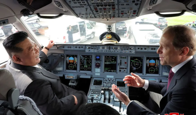 Kim Jong Un se va de Rusia ¡con chaleco antibalas y drones de regalo!