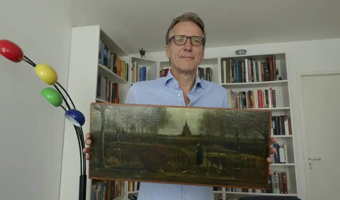 ‘Indiana Jones del arte’ recupera cuadro de Van Gogh tras años perdido