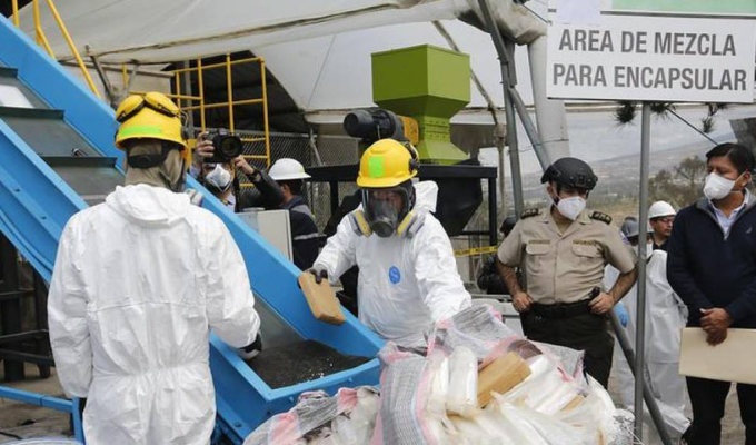 Colombia a la vanguardia ¿cocaína encapsulada en construcciones?