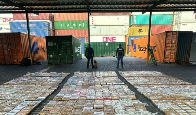 ¡Sorprendente! 1 tonelada de cocaína en Guayaquil rumbo a España