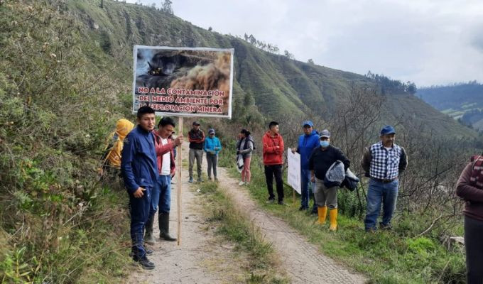 Concejales verifican contaminación y minería en San Clemente y Porlón