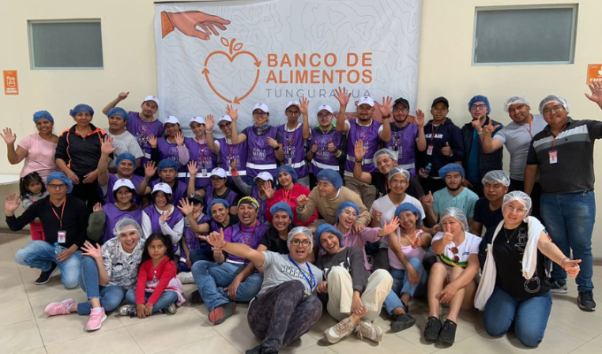 Jornada solidaria: Ambato dice "No" al desperdicio de alimentos. 🤲