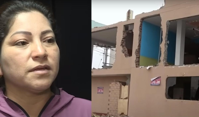 ¡Inesperado! Mujer prefiere demoler su hogar que entregarlo a su ex