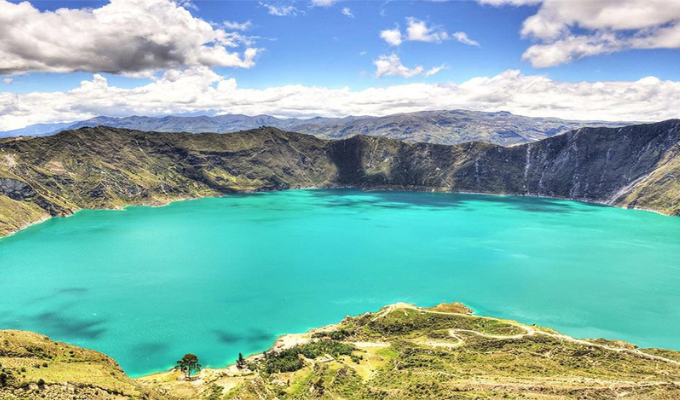 Comunidad de Quilotoa reforesta el 90% de la zona en 13 años