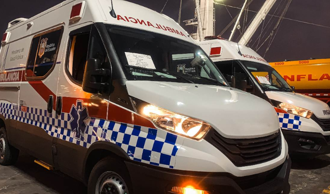 Manta recibe 15 ambulancias gracias a la ONU