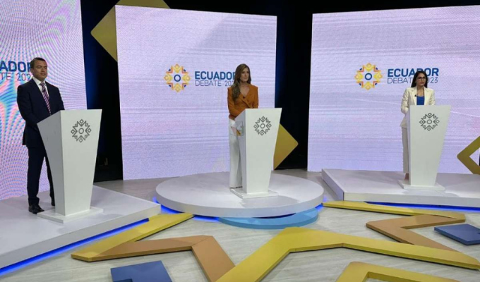¿Quién ganó el debate? Luisa o Noboa